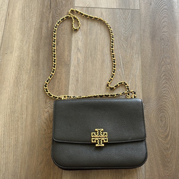 Tory Burch black chain leather bag - Picture 6 of 12